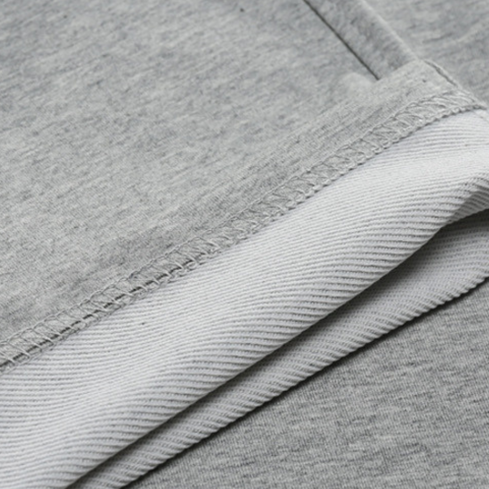 Joggers hombre de algodón con cintura elástica y pierna ancha