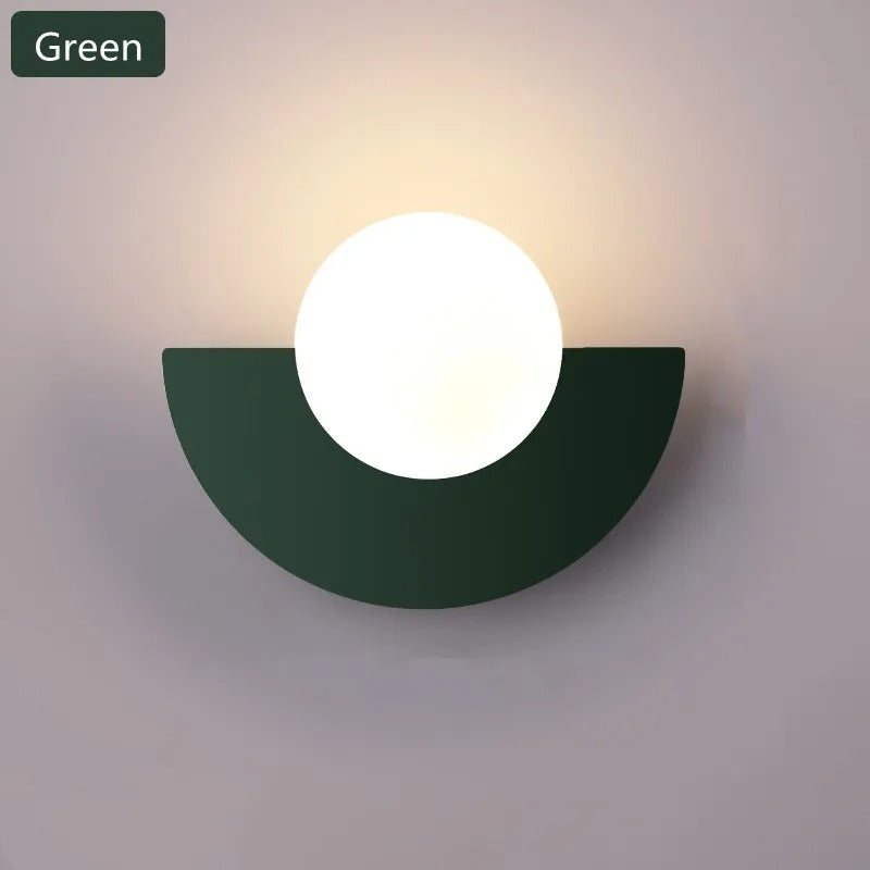 Aplique de pared nórdico semicírculo Summit - Iluminación moderna