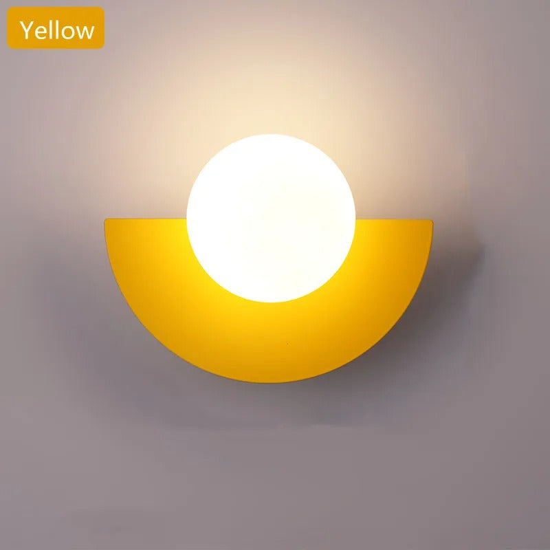 Aplique de pared nórdico semicírculo Summit - Iluminación moderna