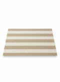 Felpudo de Rayas Beige