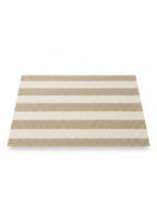 Felpudo de Rayas Beige