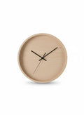 Reloj de Pared de Madera Beige