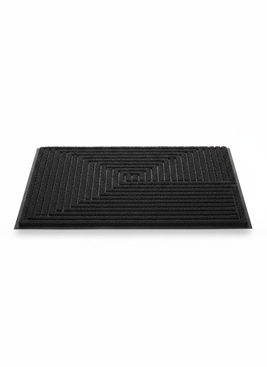 Felpudo Minimalista Negro