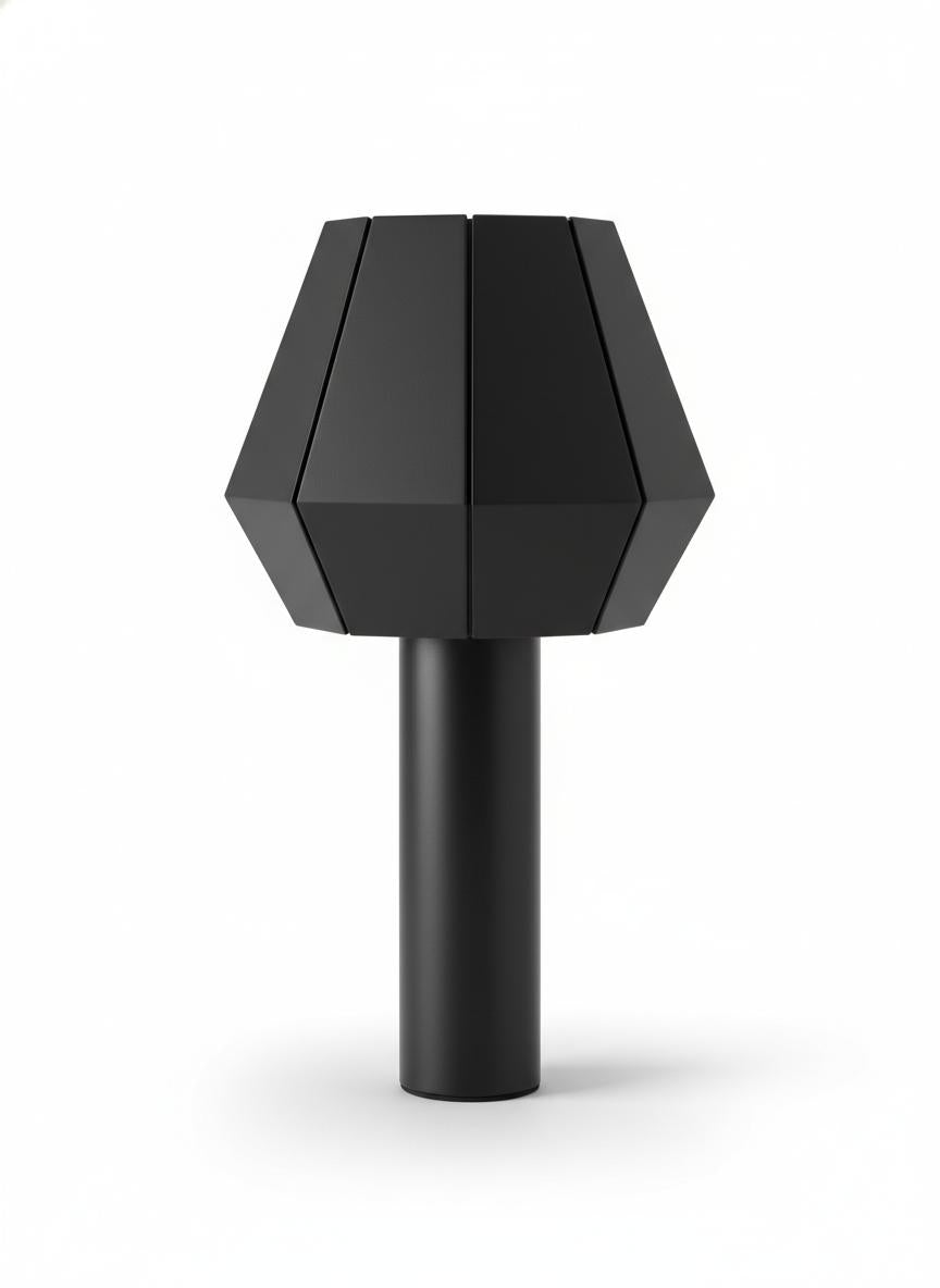 Lámpara de Mesa Negra Moderna