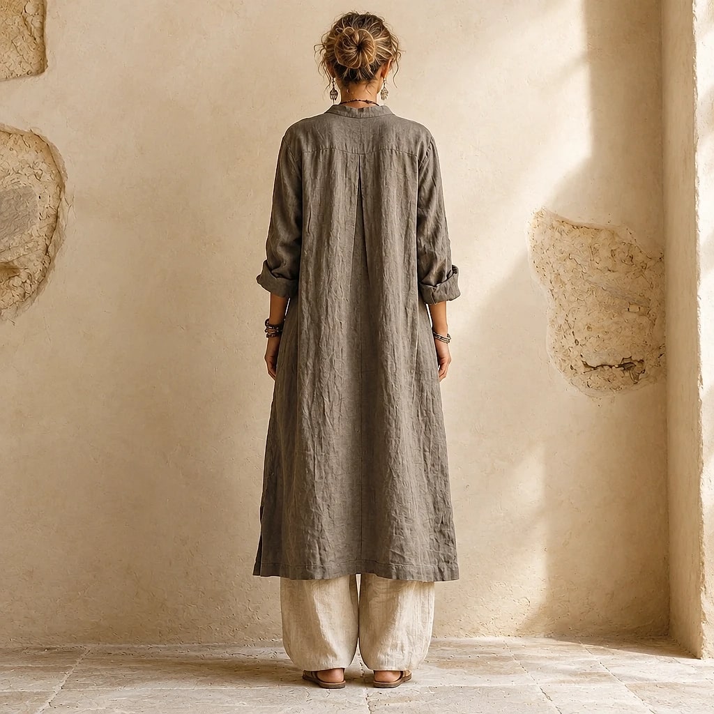 Boharra – Conjunto Mujer 3 Piezas Lino
