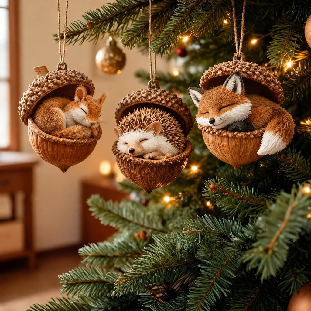 Boscora – Adornos Navideños Animales Bosque