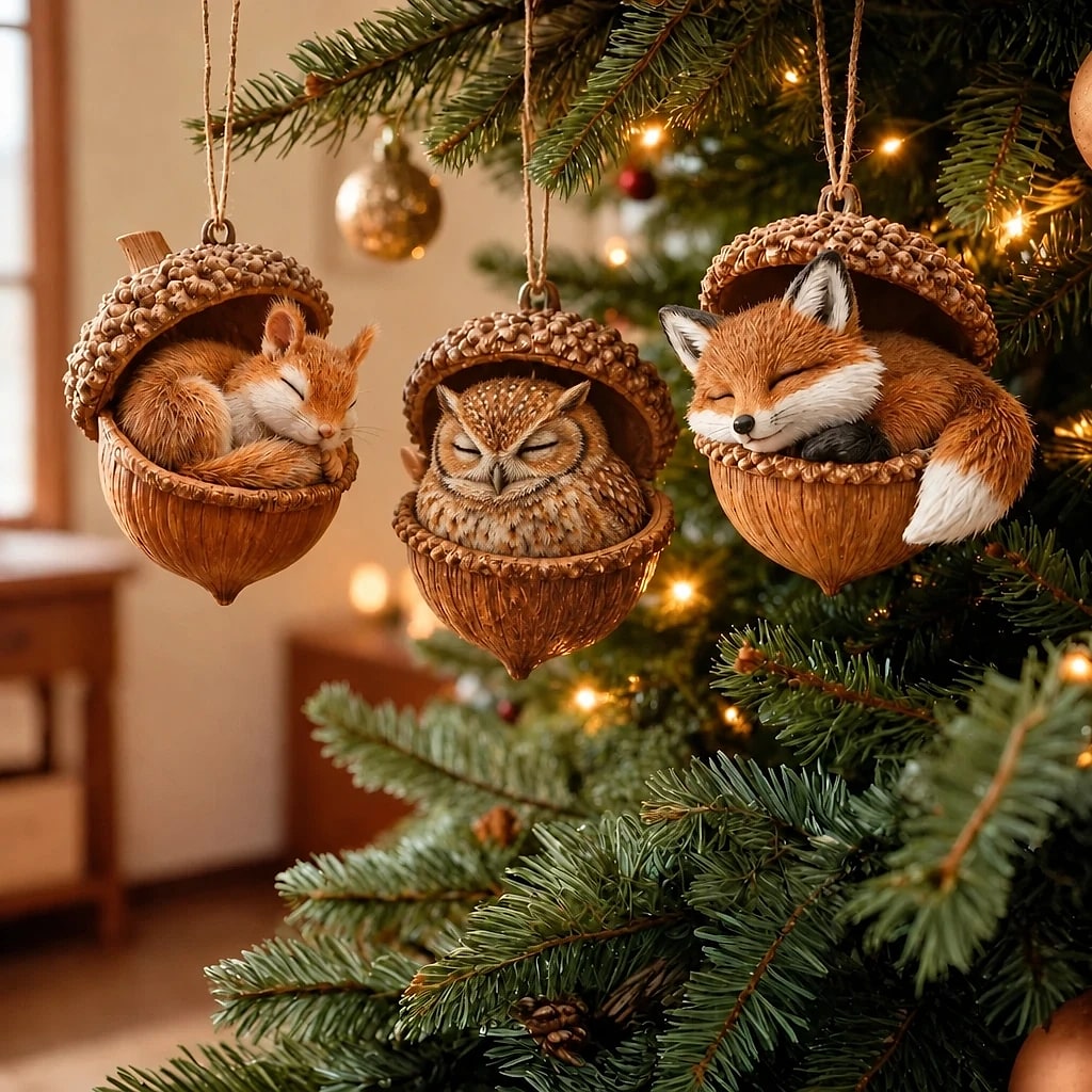 Boscora – Adornos Navideños Animales Bosque