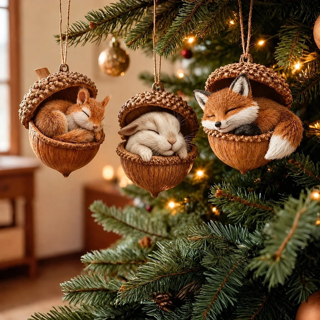 Boscora – Adornos Navideños Animales Bosque