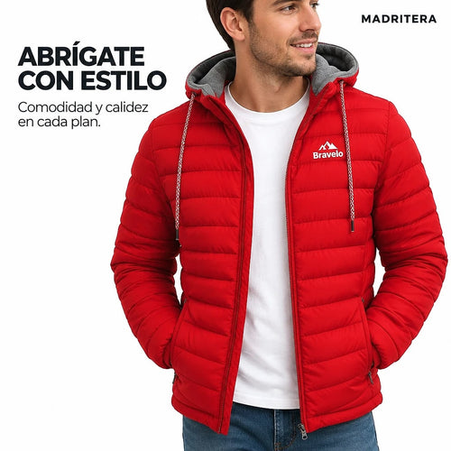 Bravelo – Chaqueta Acolchada Capucha