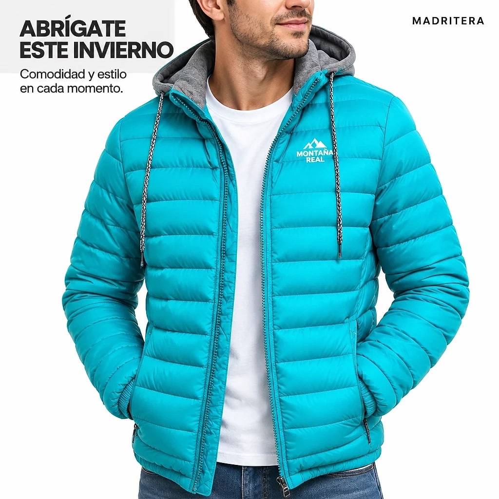 Bravelo – Chaqueta Acolchada Capucha