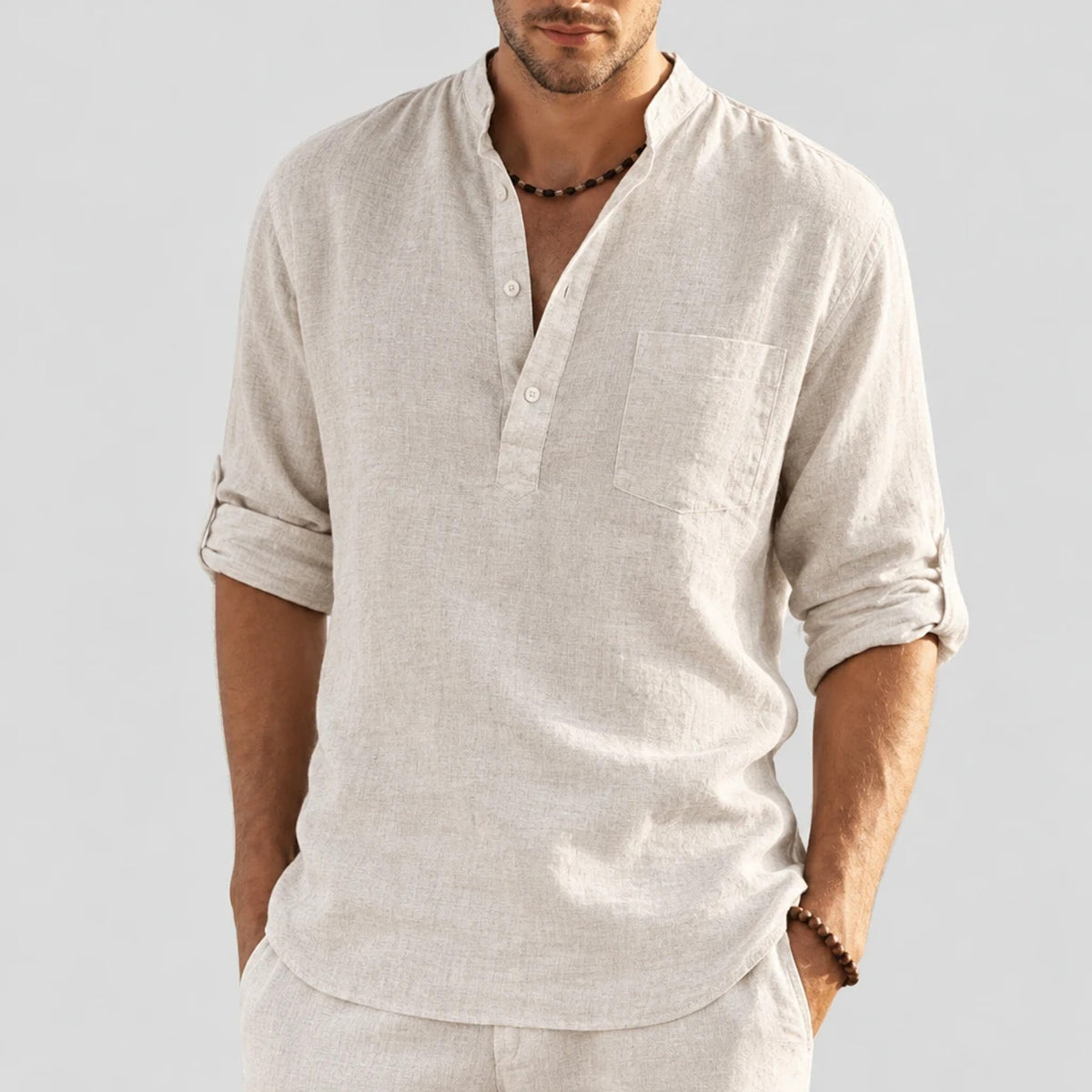 Breval – Camisa de Lino Hombre