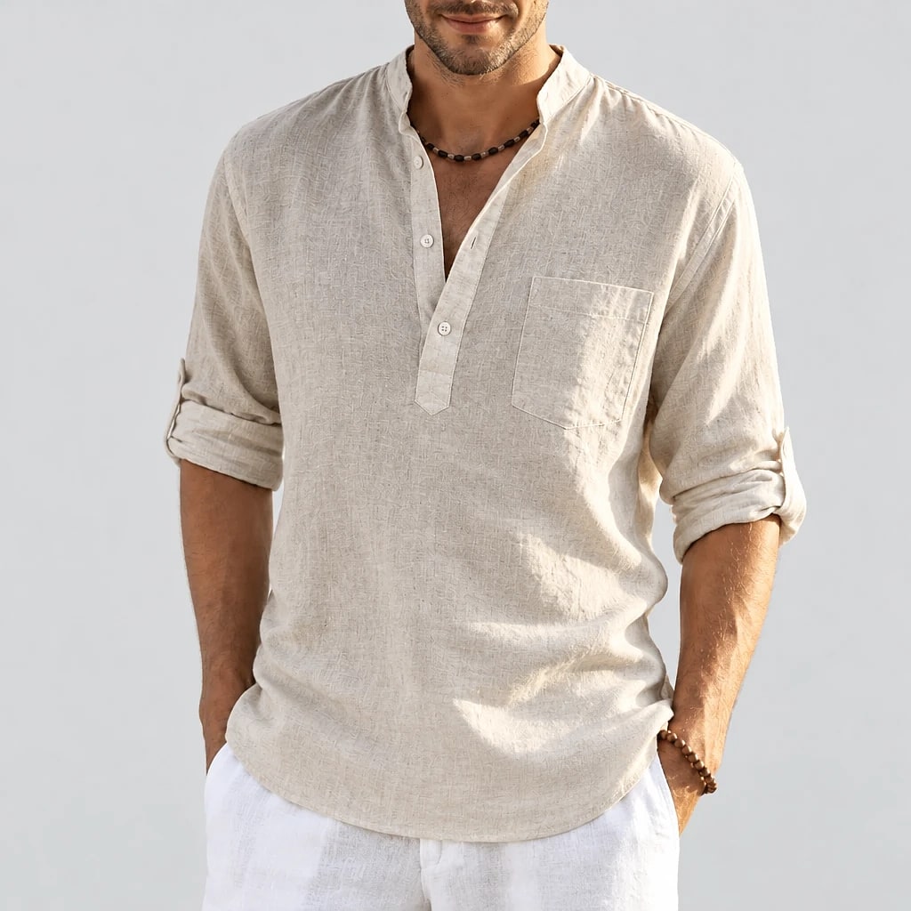 Breval – Camisa de Lino Hombre