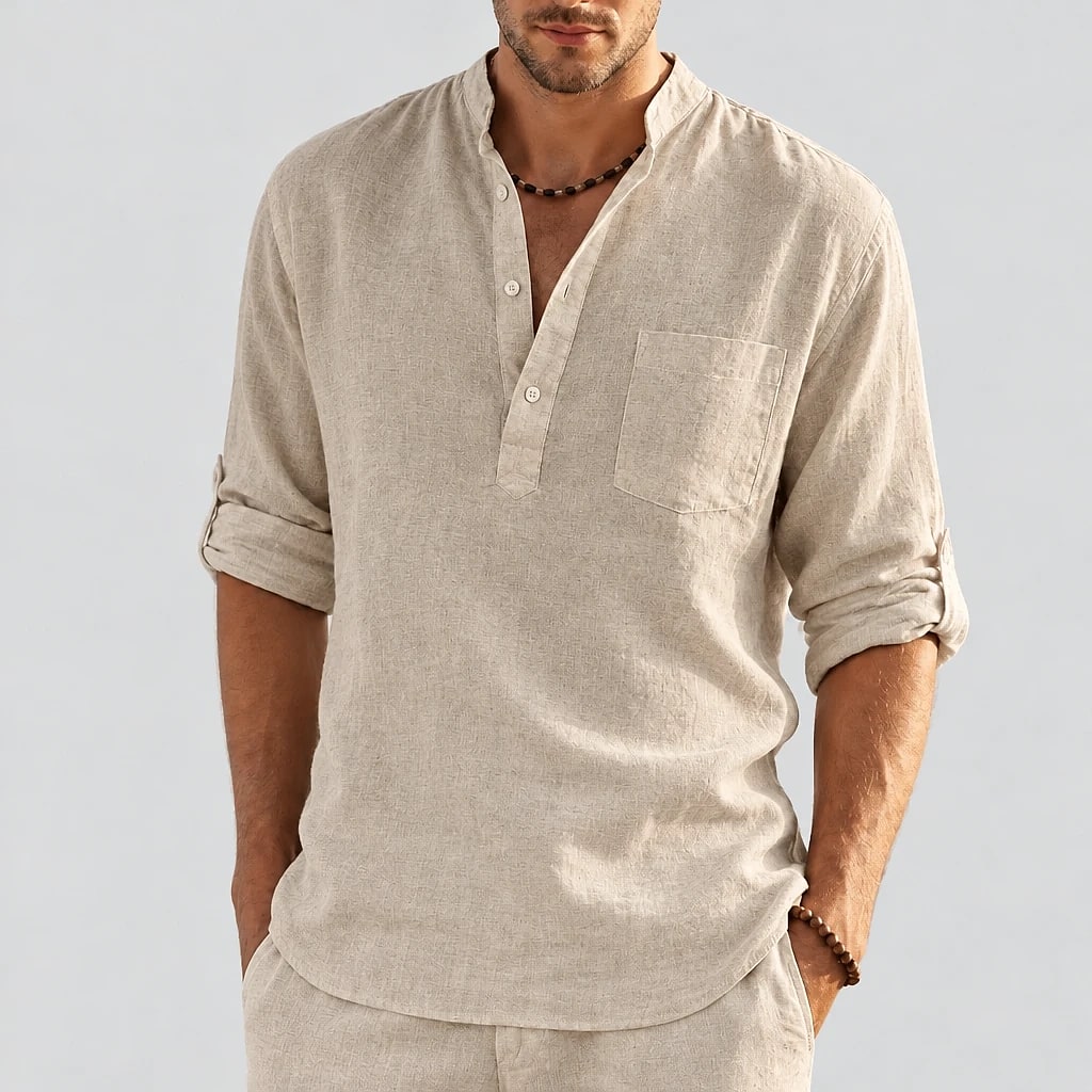 Breval – Camisa de Lino Hombre