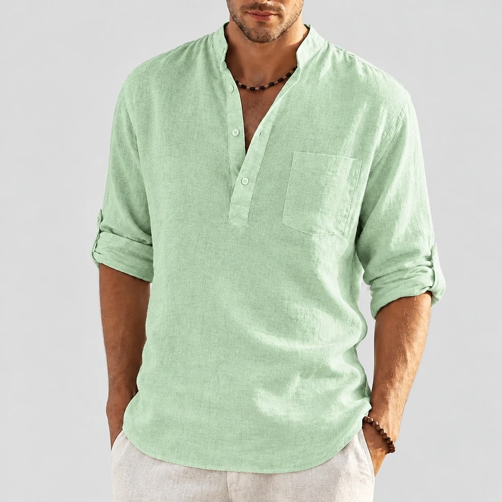Breval – Camisa de Lino Hombre
