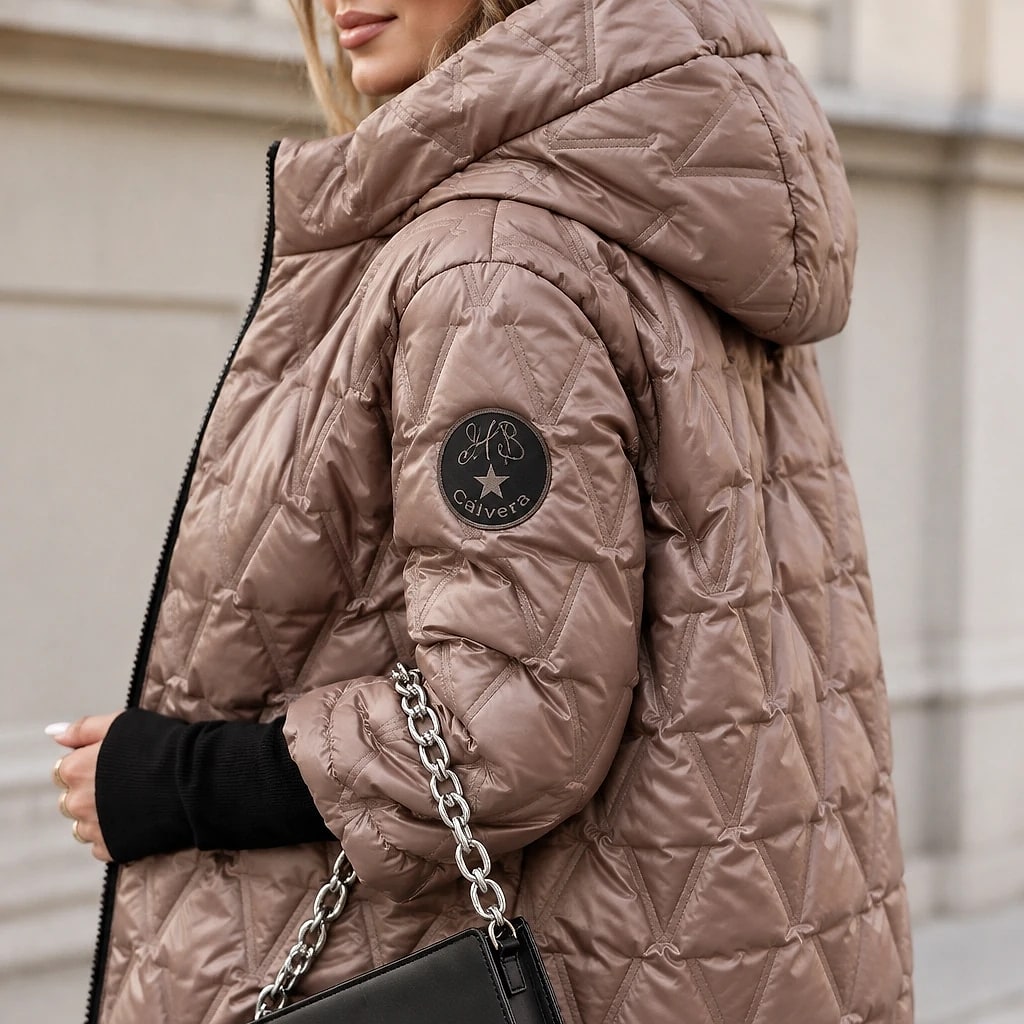 Cálvera – Chaqueta Acolchada Capucha