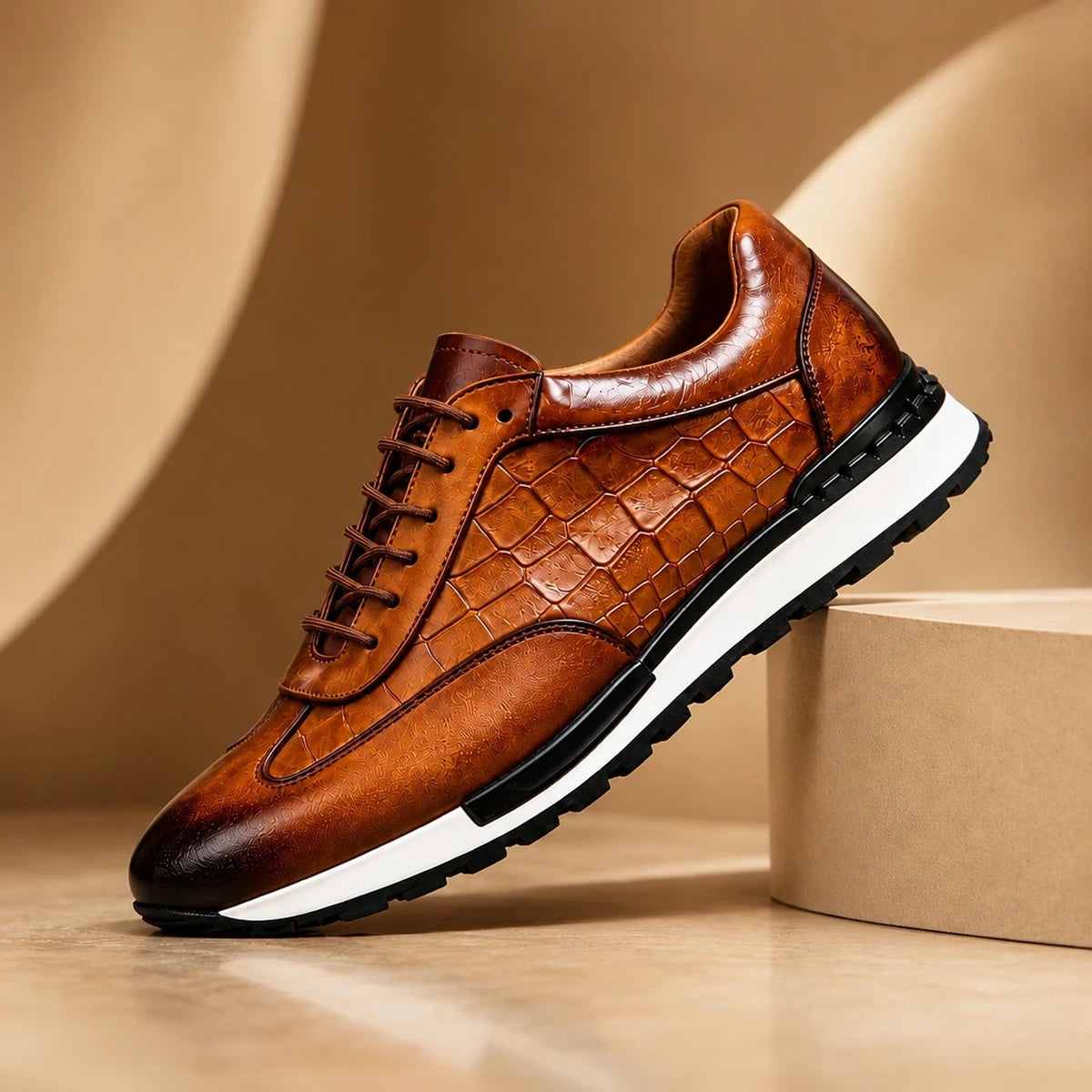 Crocavel – Zapatillas Cocodrilo Hombre