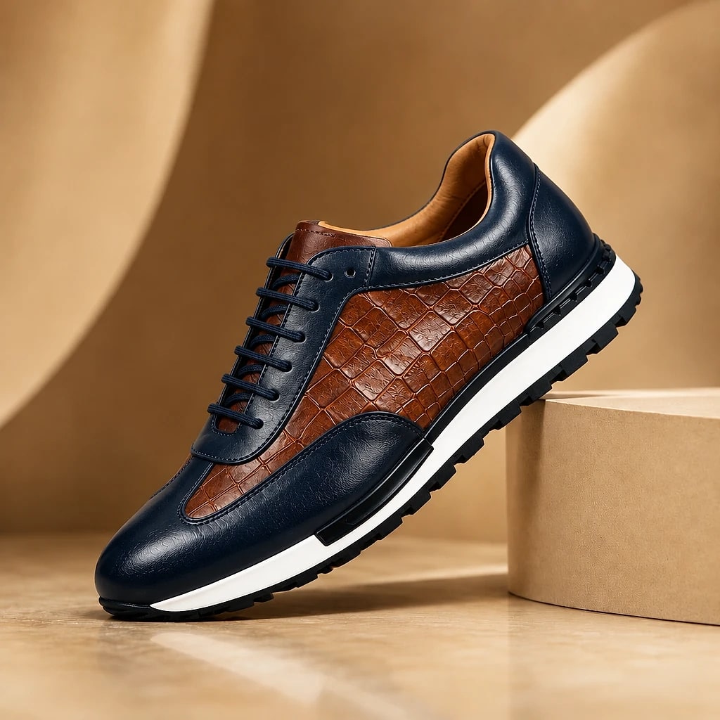 Crocavel – Zapatillas Cocodrilo Hombre