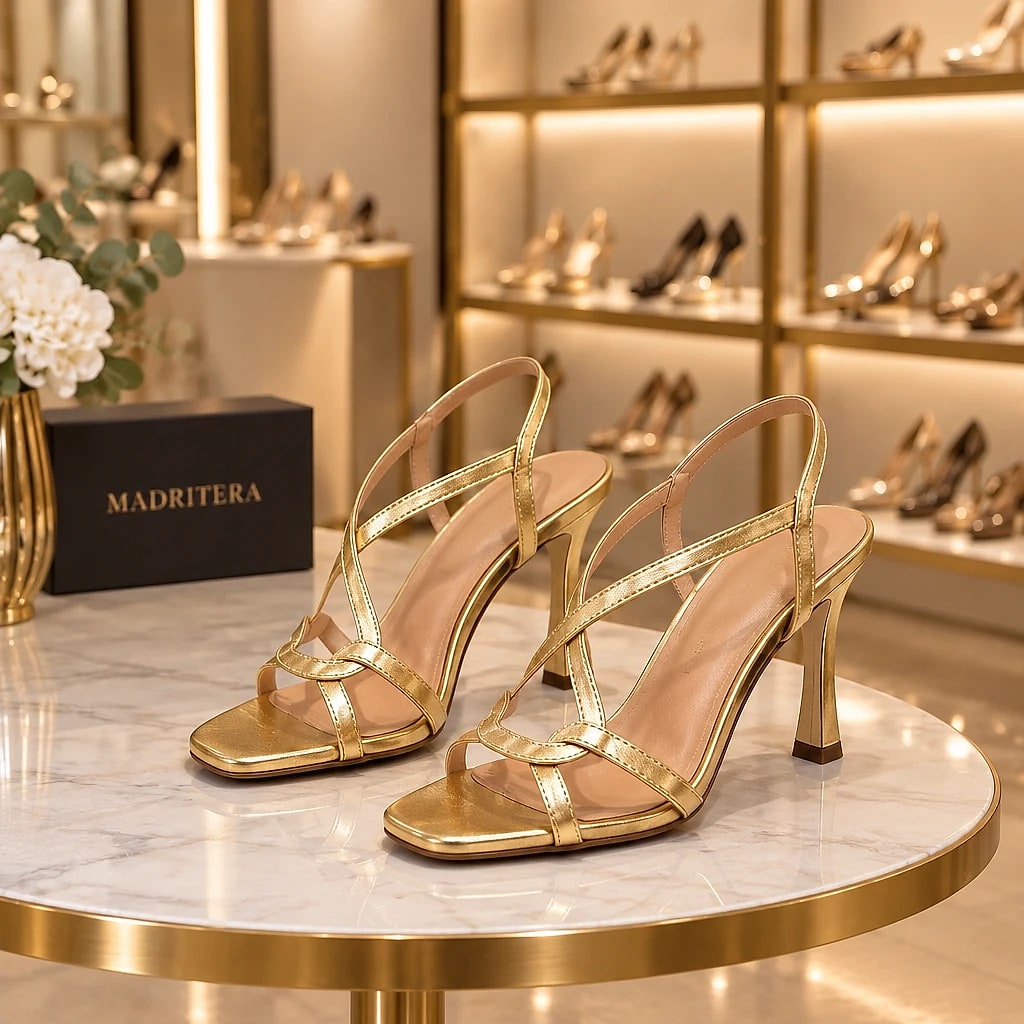Doraval – Sandalias de Tacón Mujer