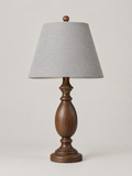 Lámpara de Mesa de Madera Nogal - MADRITERA