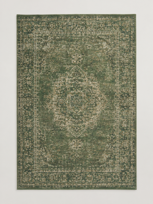 Alfombra Vintage Verde - MADRITERA