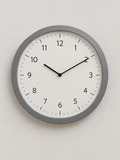 Reloj de Pared Redondo Gris - MADRITERA