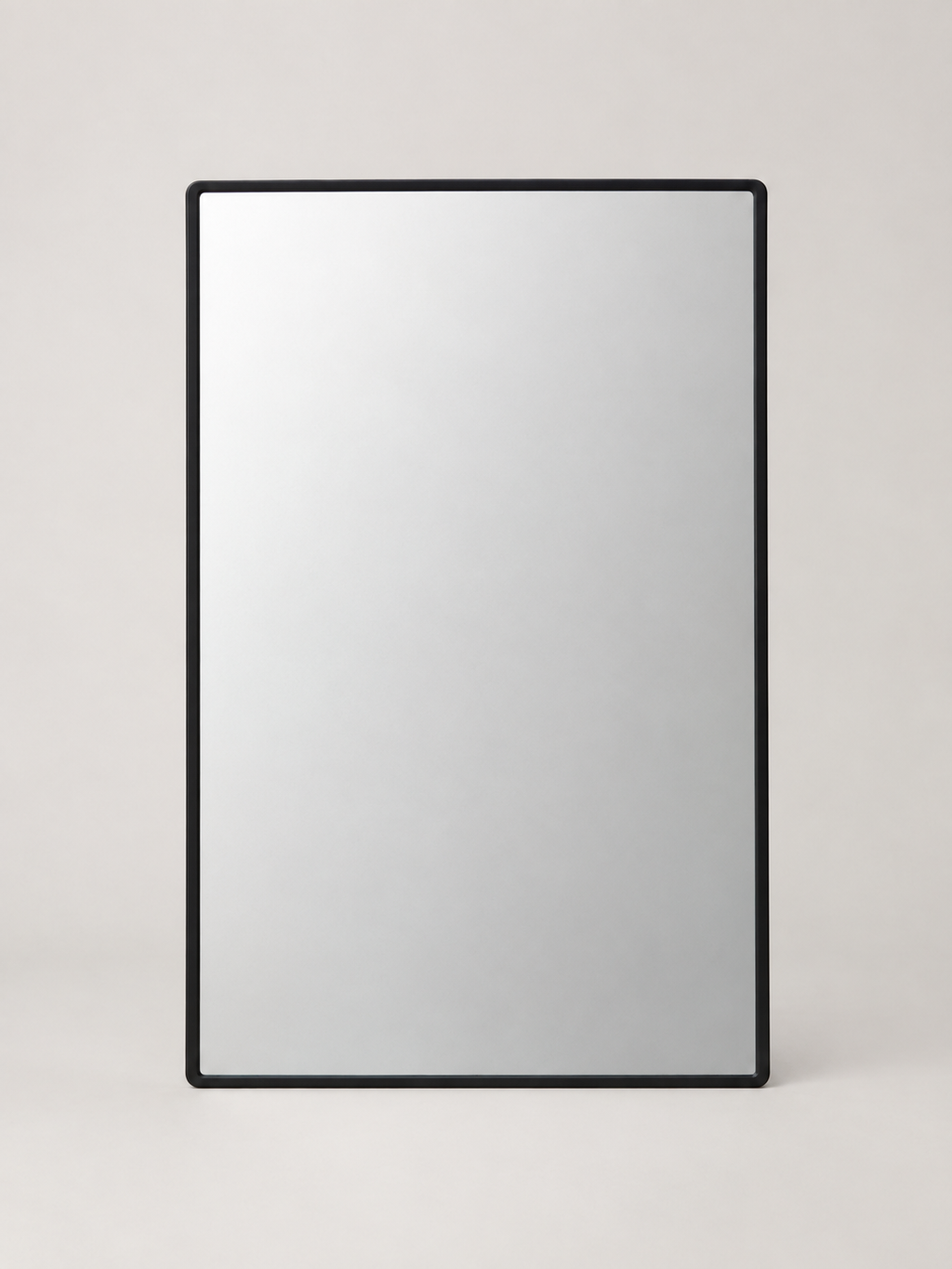 Espejo de Pared Rectangular Negro - MADRITERA