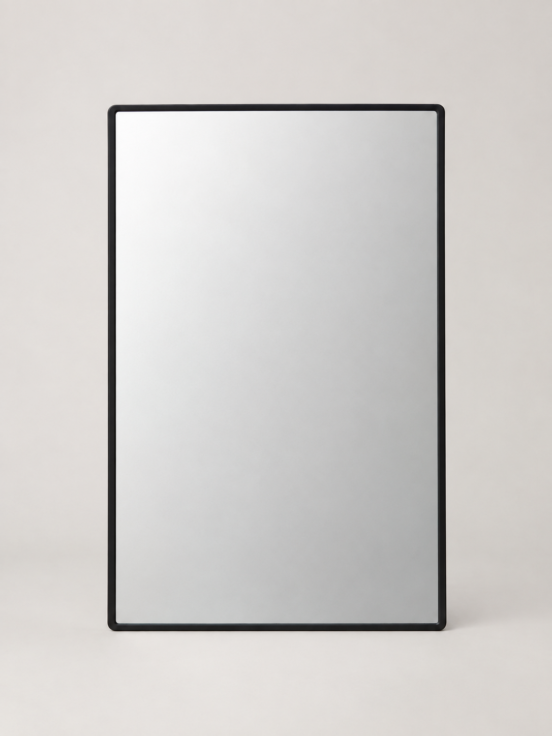 Espejo de Pared Rectangular Negro - MADRITERA