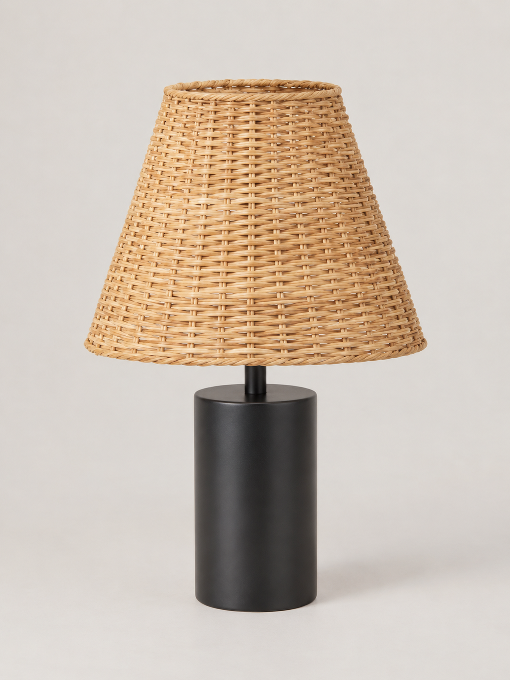 Lámpara de Mesa de Ratán Natural - MADRITERA