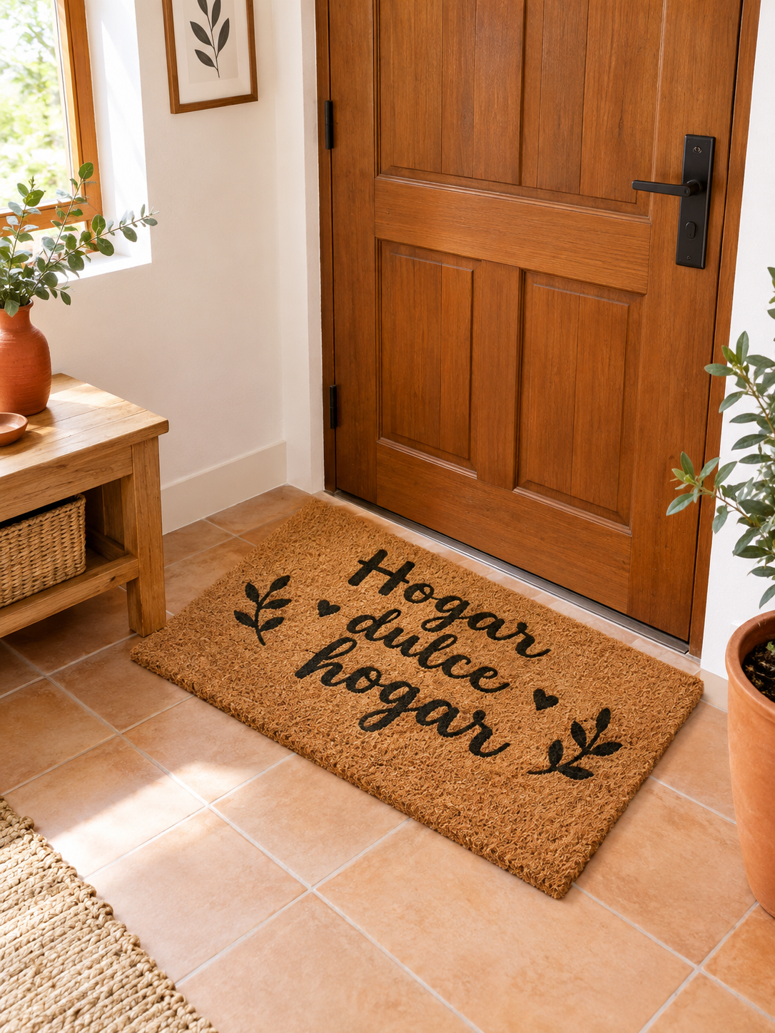 Felpudo Hogar Dulce Hogar en ambiente - MADRITERA