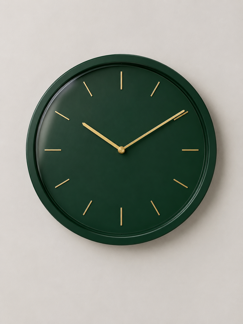 Reloj de Pared Verde Oscuro - MADRITERA
