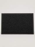 Felpudo XL Doble Puerta Negro - MADRITERA