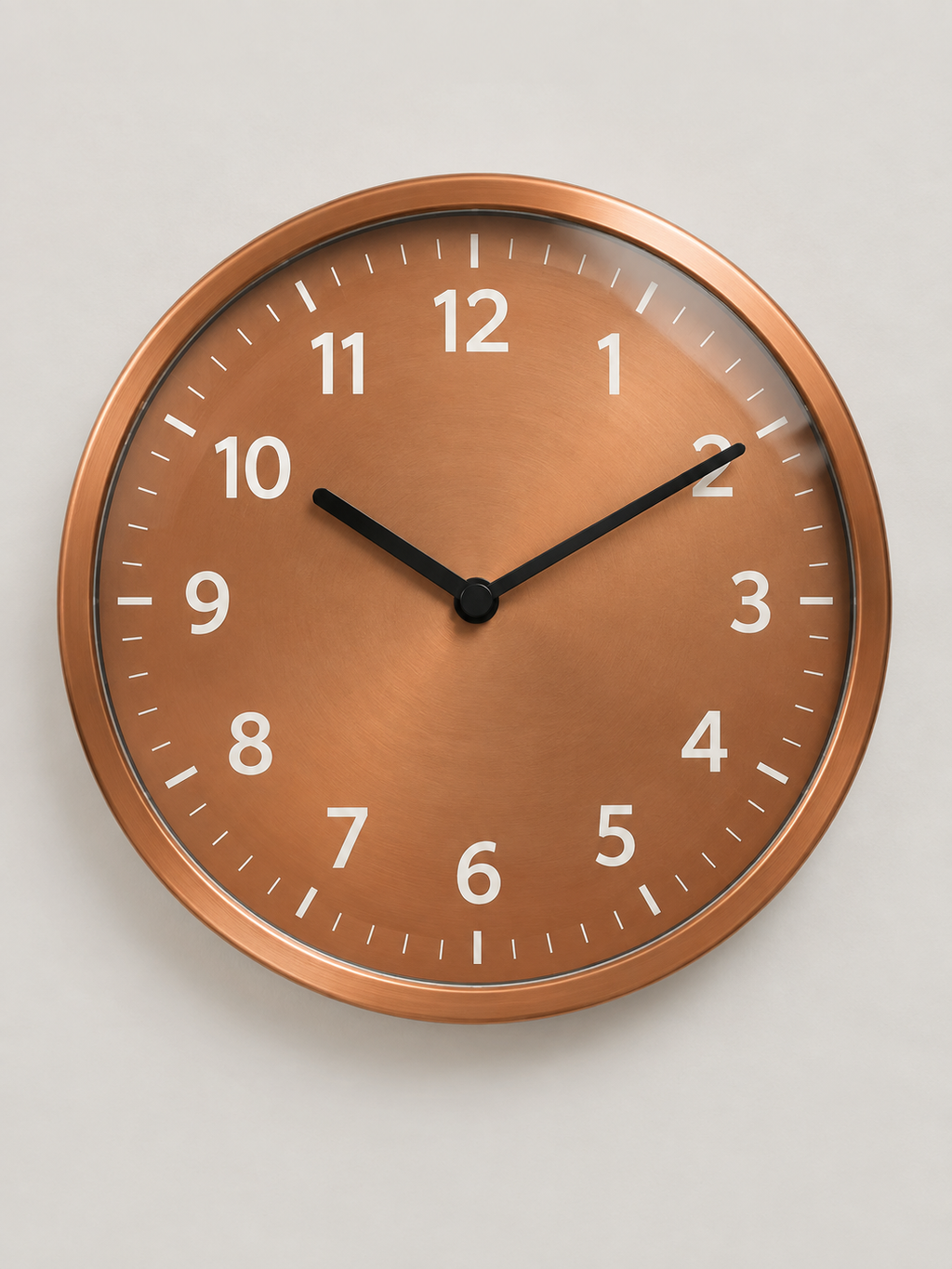 Reloj de Pared Industrial Cobre - MADRITERA