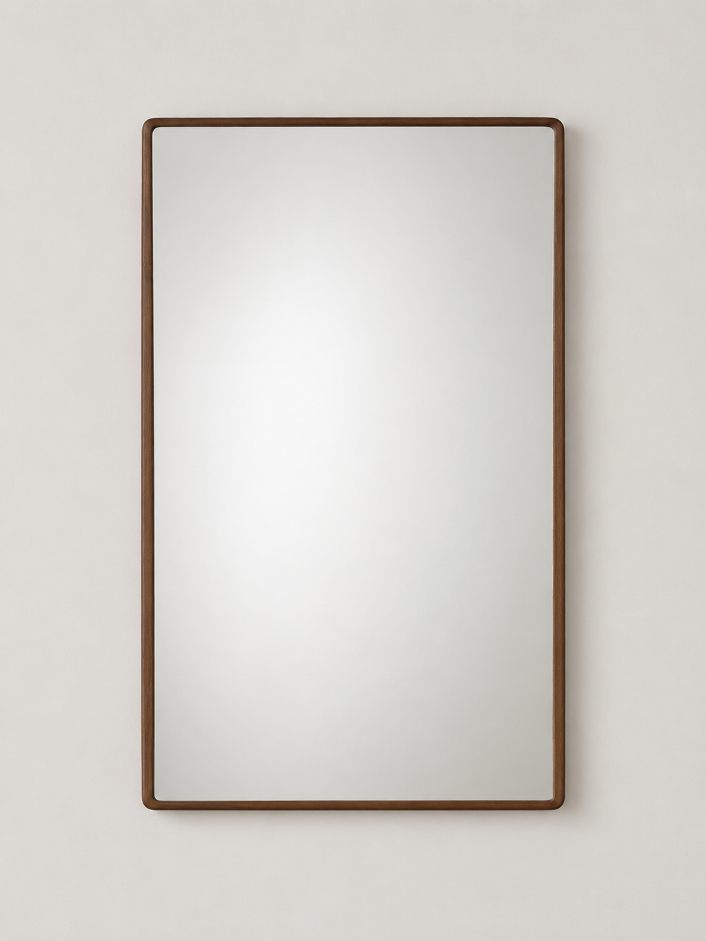 Espejo de Pared Rectangular Nogal - MADRITERA