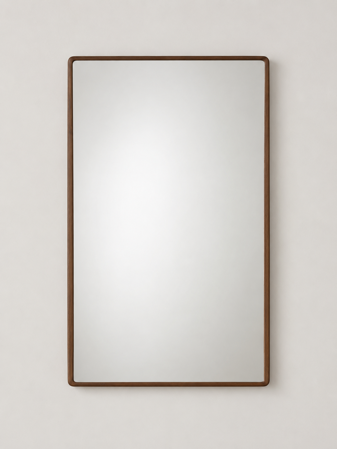Espejo de Pared Rectangular Nogal - MADRITERA