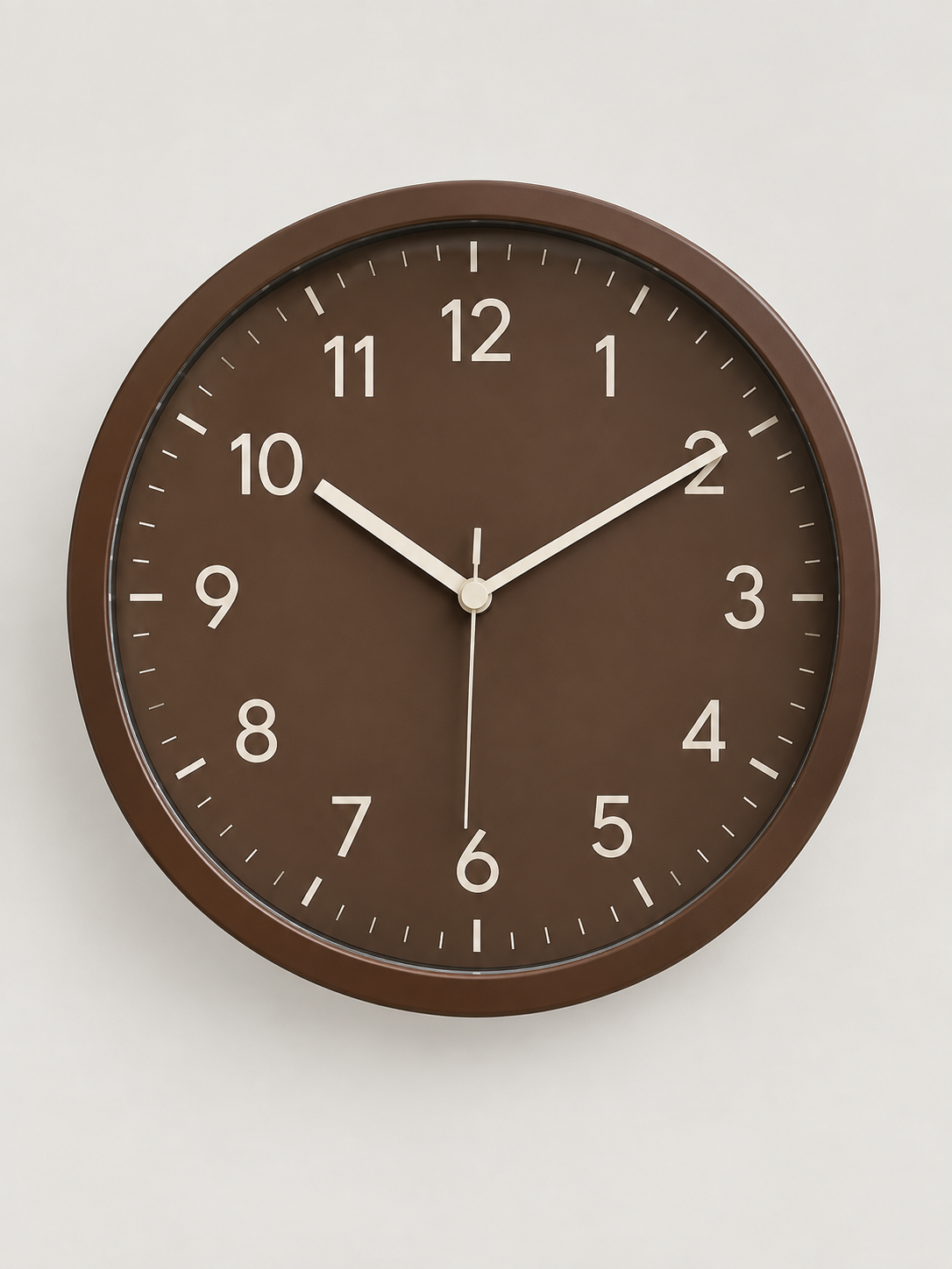 Reloj de Pared Industrial Marrón - MADRITERA