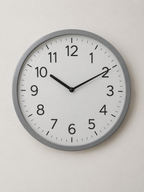 Reloj de Pared Grande Industrial Gris - MADRITERA