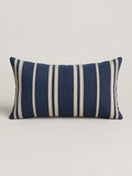 Cojín Rectangular Rayas Azul - MADRITERA