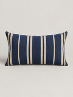 Cojín Rectangular Rayas Azul - MADRITERA