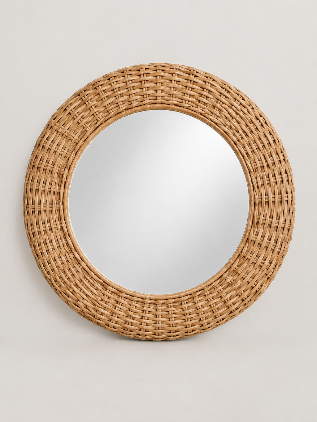 Espejo de Pared de Ratán Natural - MADRITERA