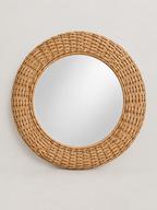 Espejo de Pared de Ratán Natural - MADRITERA