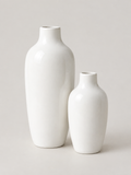 Set de 2 Jarrones de Cerámica Blanco - MADRITERA