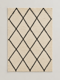 Alfombra Bereber Crudo y Negro - MADRITERA