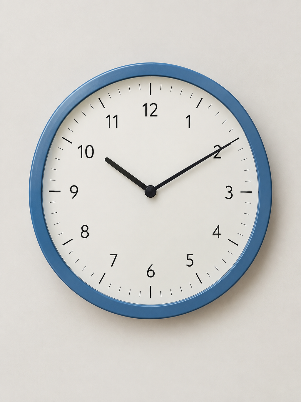 Reloj de Pared Redondo Azul - MADRITERA
