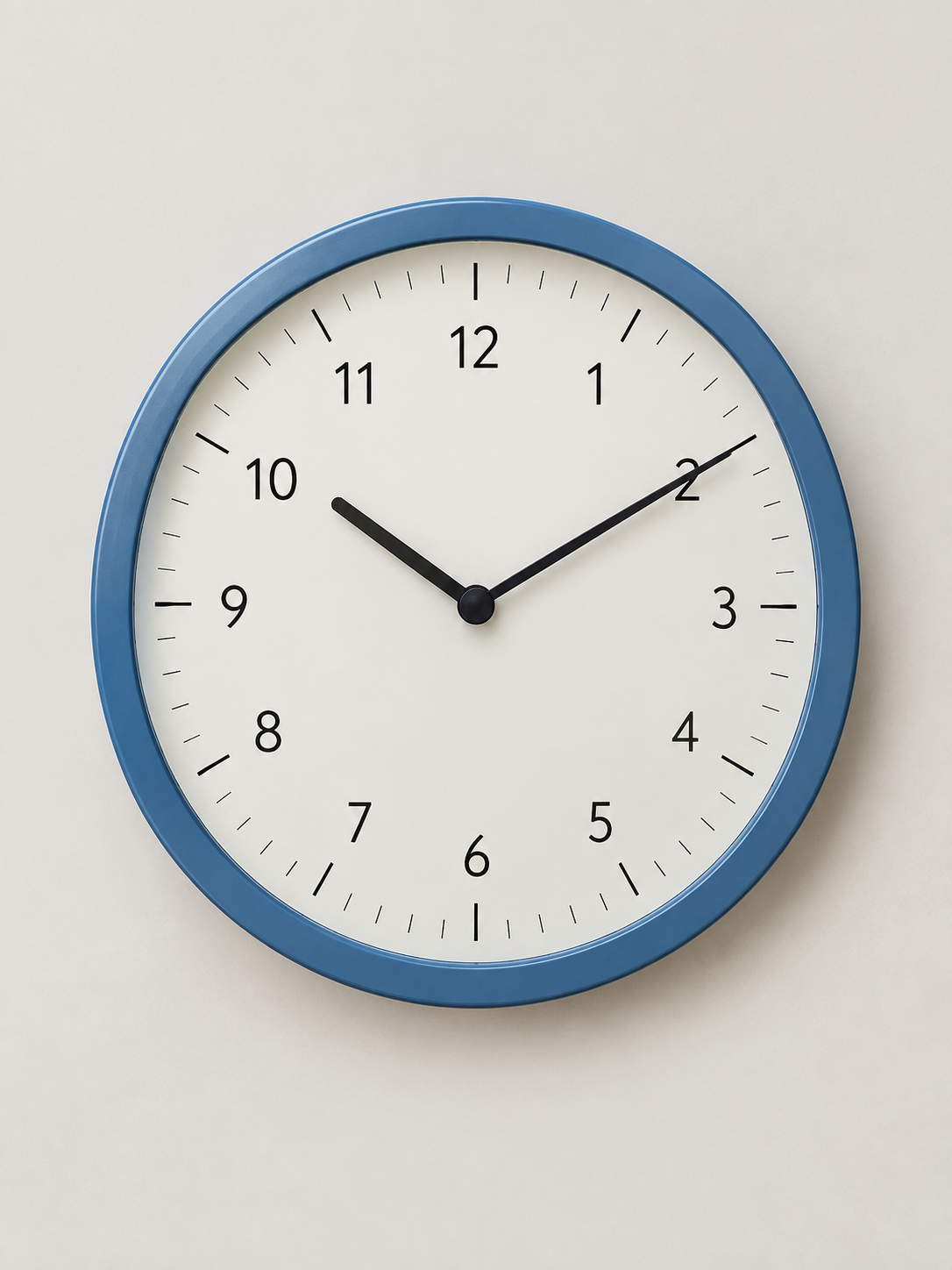 Reloj de Pared Redondo Azul - MADRITERA