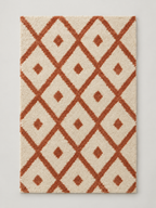 Alfombra Bereber Crudo y Terracota - MADRITERA