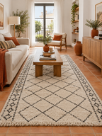 Alfombra de Pasillo Bereber Crudo en ambiente - MADRITERA