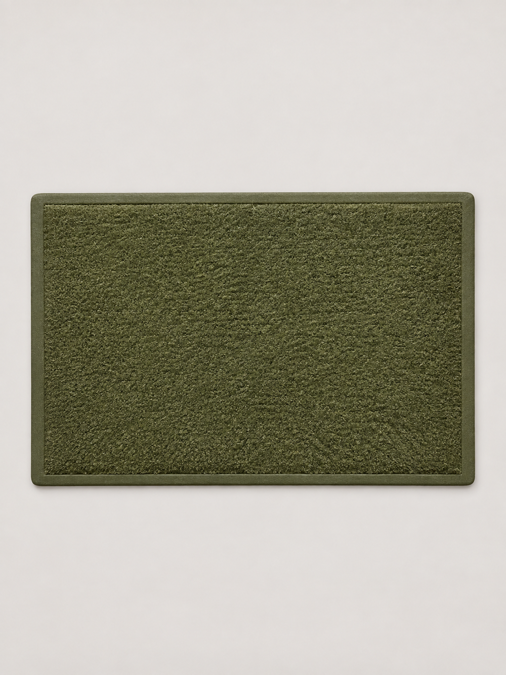 Felpudo Verde Oliva Liso - MADRITERA