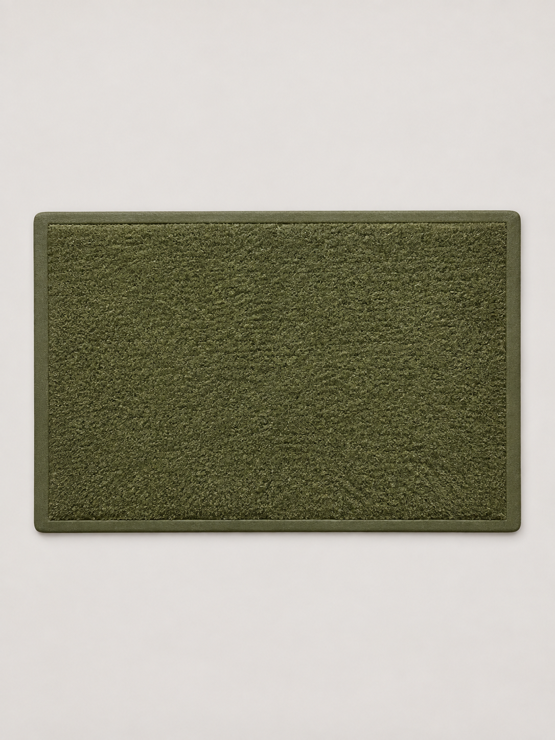 Felpudo Verde Oliva Liso - MADRITERA