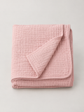 Manta de Muselina Rosa Palo - MADRITERA