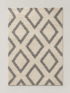 Alfombra Bereber Crudo y Gris - MADRITERA